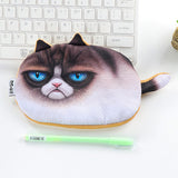 Kewl Cat Cuddly Plush Pencil Case