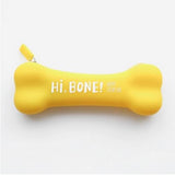 Soft Dog Bone Pencil Case