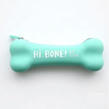 Soft Dog Bone Pencil Case