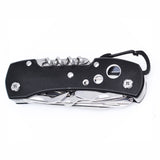 Titanium Black Multifunctional Swiss Knife Multi Purpose Army Folding Pocket Knife Outdoor Camping Survival EDC Tool