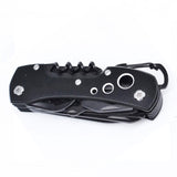 Titanium Black Multifunctional Swiss Knife Multi Purpose Army Folding Pocket Knife Outdoor Camping Survival EDC Tool
