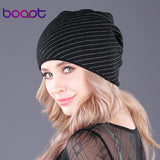 Cashmere Soft Woman Winter Skull cap (Warm Beanies Hats in Assorted Colours)