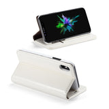 iPhone X PU Leather Card Holder Wallet Phone Case