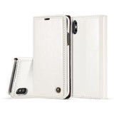 iPhone X PU Leather Card Holder Wallet Phone Case