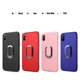 iPhone X (#ShockAbsorb Series) Ring Holder Case